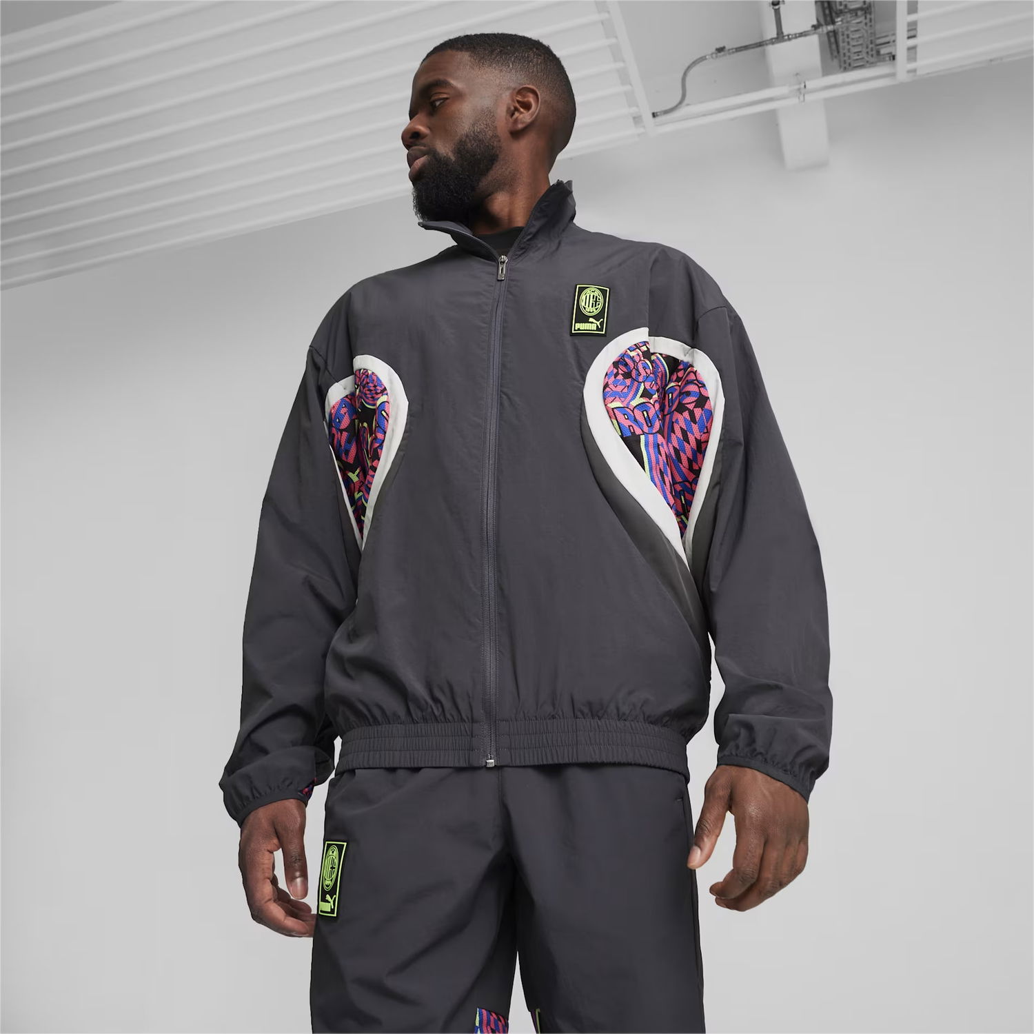 Vetrovka Puma AC Milan Woven Jacket Čierna | 774037-08, 1