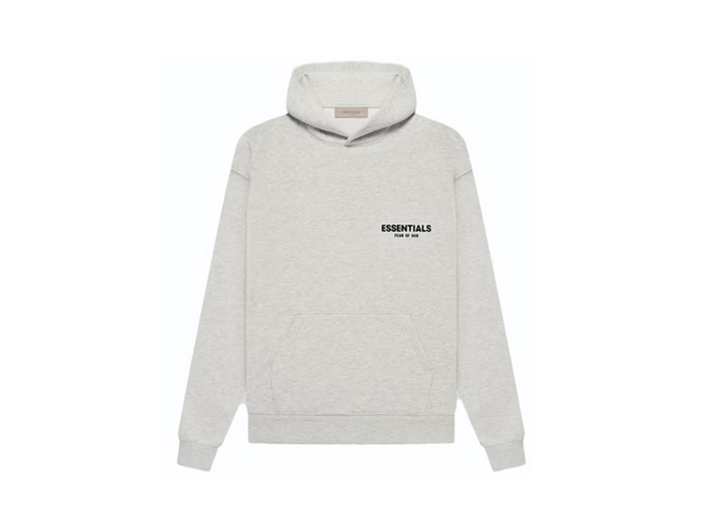 Mikina Fear of God Essentials S22 Hoodie Šedá | 192su224417f, 0