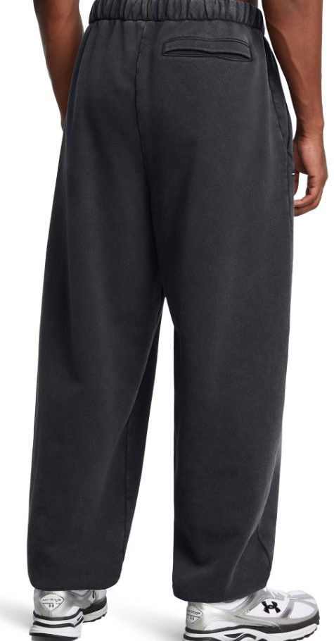 Tepláky Under Armour Heavyweight Fleece Wash Oversized Pants Čierna | 1386554-001, 0