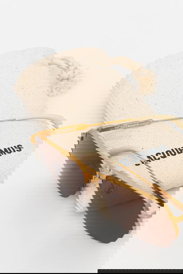 Slnečné okuliare Jacquemus Jacquemus Aviador Sunglasses Hnedá | JAC67C1SUN, 2