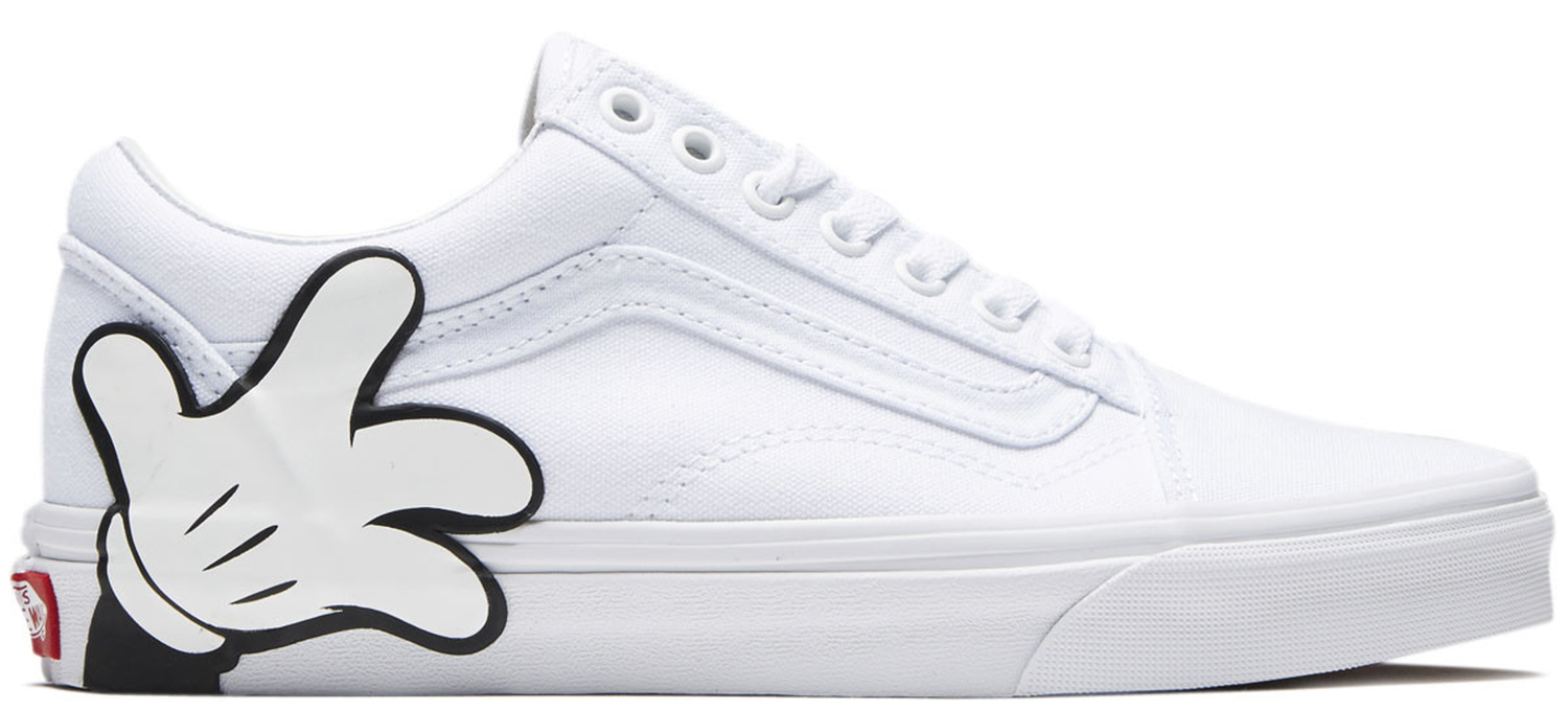 Tenisky a topánky Vans Old Skool Disney Mickey Mouse Hand Biela | VN0A38G1UNC, 0