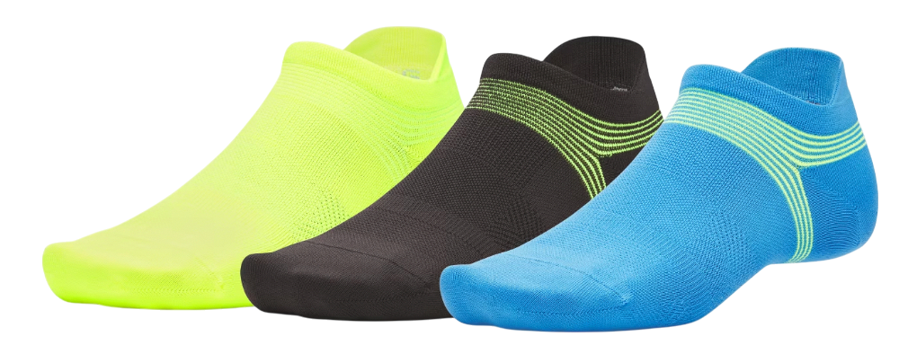 Ponožky Under Armour No-Show AD Run Lite Socks 3 Pack Rôznofarebný | 1386237-402, 0