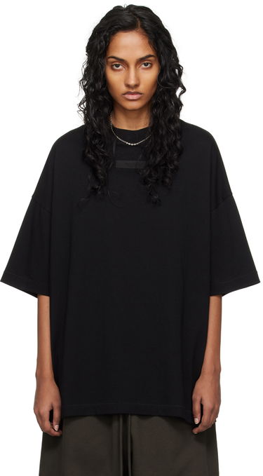 Tričko Fear of God Essentials SS24 Crewneck T-Shirt Čierna | 125SP244194F, 4