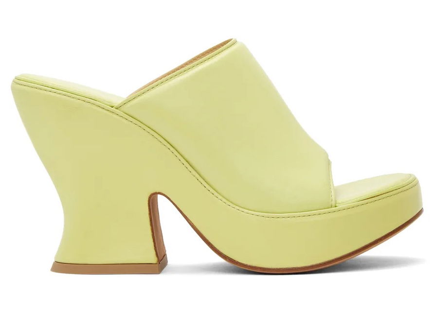 Tenisky a topánky Bottega Veneta Wedge Sandals Žltá | 658979VBSD03492, 0