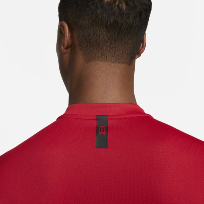 Polo tričko Nike Printed Golf Polo Shirt Červená | DH0916-687, 1