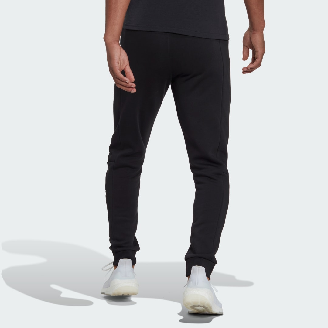 Nohavice a džínsy adidas Originals Stadium Graphic P Čierna | HN9063, 1