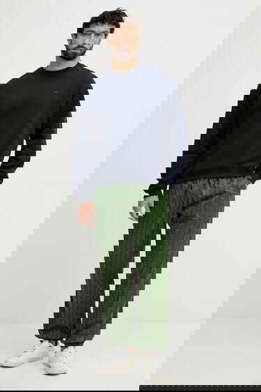 Tepláky Lacoste All-Over Print Joggers Zelené | XH8908, 1