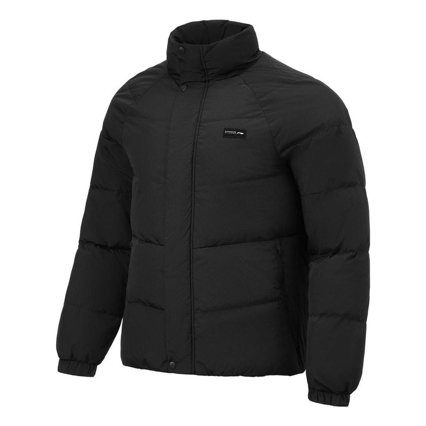 Prešívaná bunda Li-Ning Training Short Down Jacket Čierna | AYMT059-1