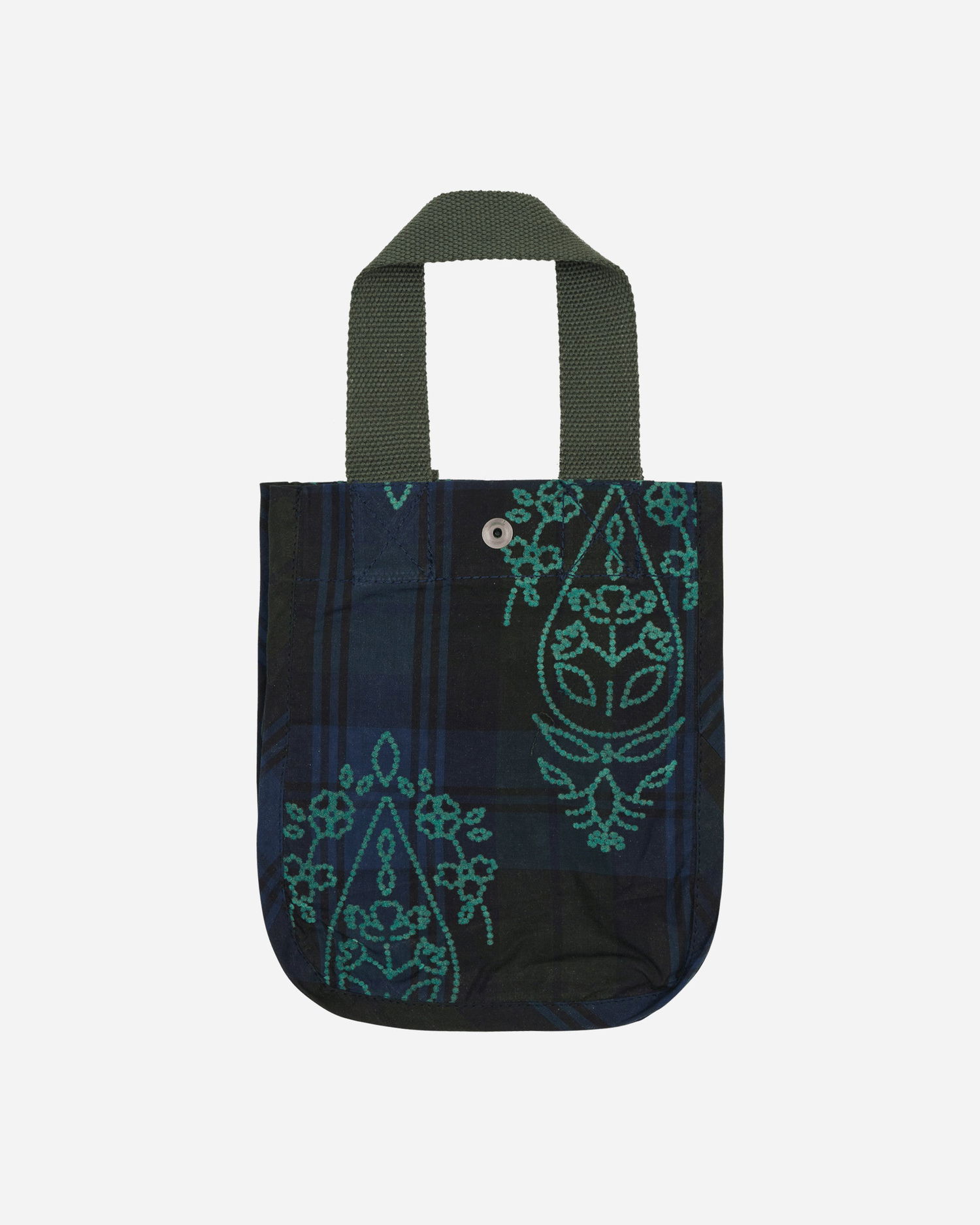Tote bag Paria Farzaneh Halley Check Tote Bag Navy | PFA0028BAG 001, 1