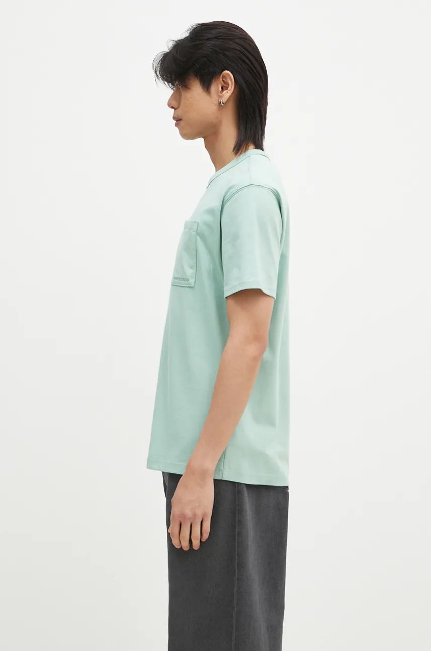Tričko New Balance T-Shirt Green Zelené | MT23567SAE, 1