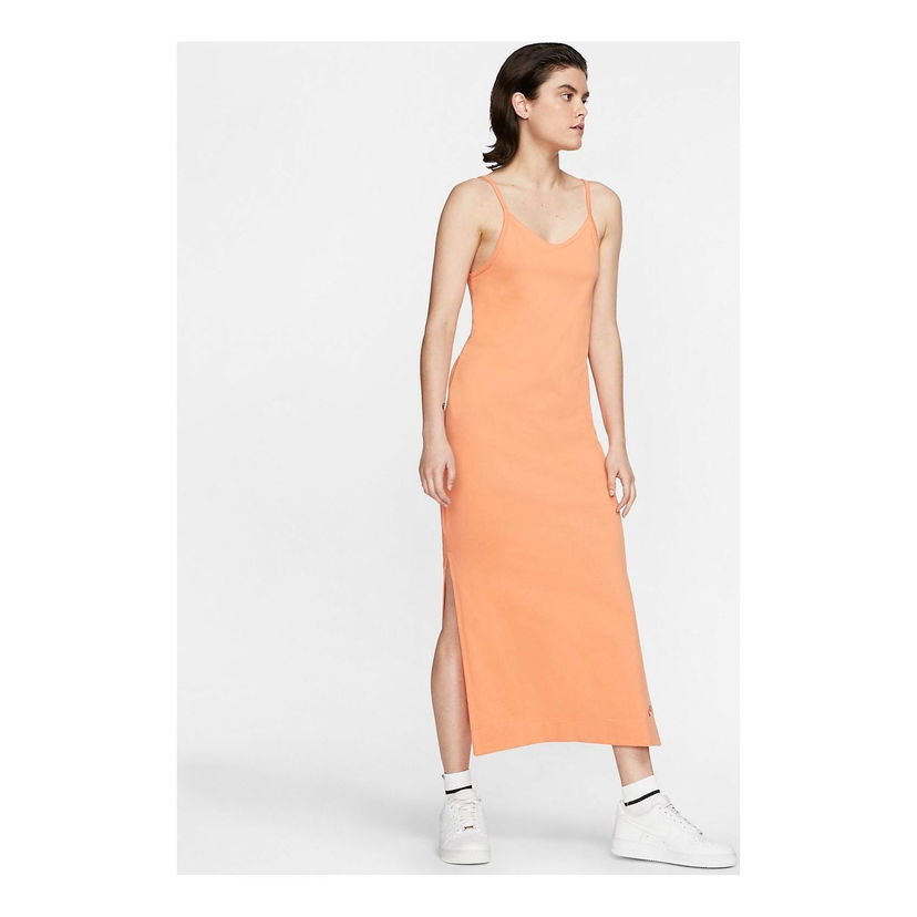 Šaty Nike Nike Sportswear Jersey Dress Oranžová | CJ3751-871