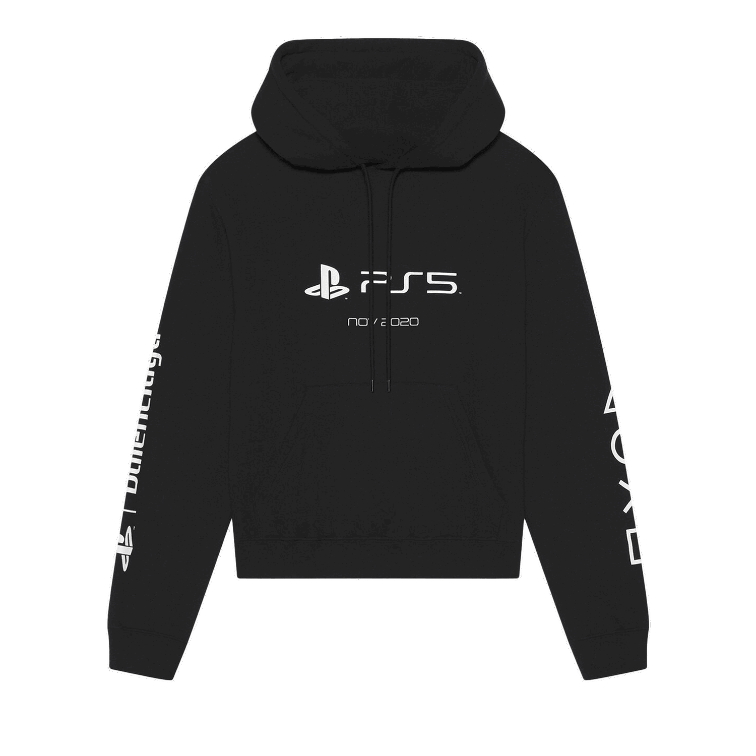 Mikina Balenciaga Playstation Shrunk Hoodie Čierna | 657034 TKVF4 1070, 0