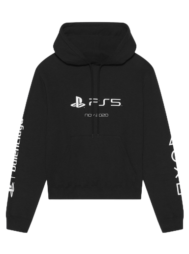 Mikina Balenciaga Playstation Shrunk Hoodie Čierna | 657034 TKVF4 1070