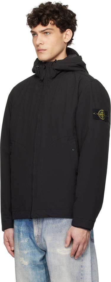 Vetrovka Stone Island Stone Island Soft Shell Jacket Čierna | K1S15 4100047 S0A27, 3