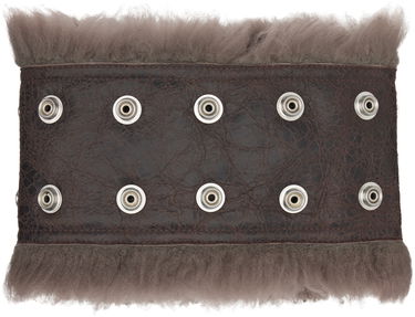 Opasok Rick Owens Rick Owens Concordians Strobe Fur Neck Band Čierna | RP02E4433 LSHC, 2