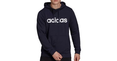 Mikina adidas Originals Hoodie Essentials French Terry Navy | gk9066, 1