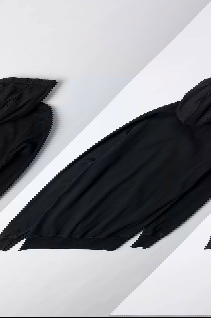 Mikina By Parra Parra Connected Guy Appliqué Hoodie Čierna | 54226, 1