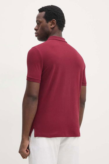 Polo tričko Polo by Ralph Lauren Burgundy Polo Shirt Červená | 710941439, 2