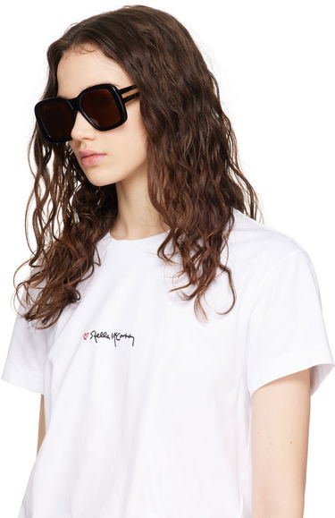 Slnečné okuliare Stella McCartney Oversized Square Sunglasses Čierna | SC40066IW5501E, 3