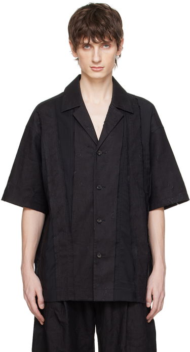 Košeľa Feng Chen Wang Feng Chen Wang Distressed Shirt Čierna | FMS17SR10, 0