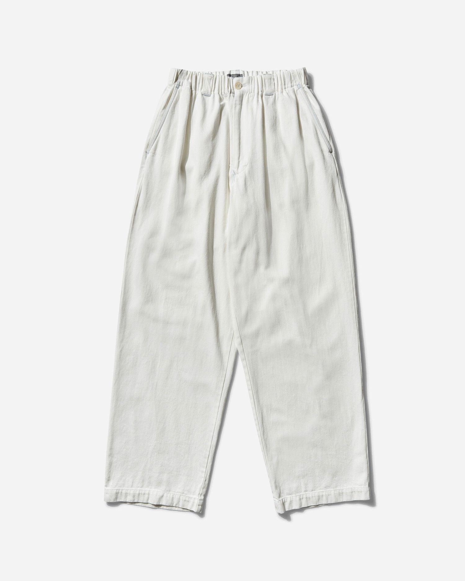 Nohavice Cav Empt ULT Bleached Denim Comfort Pants Biela | CES27PT11 WHITE, 1