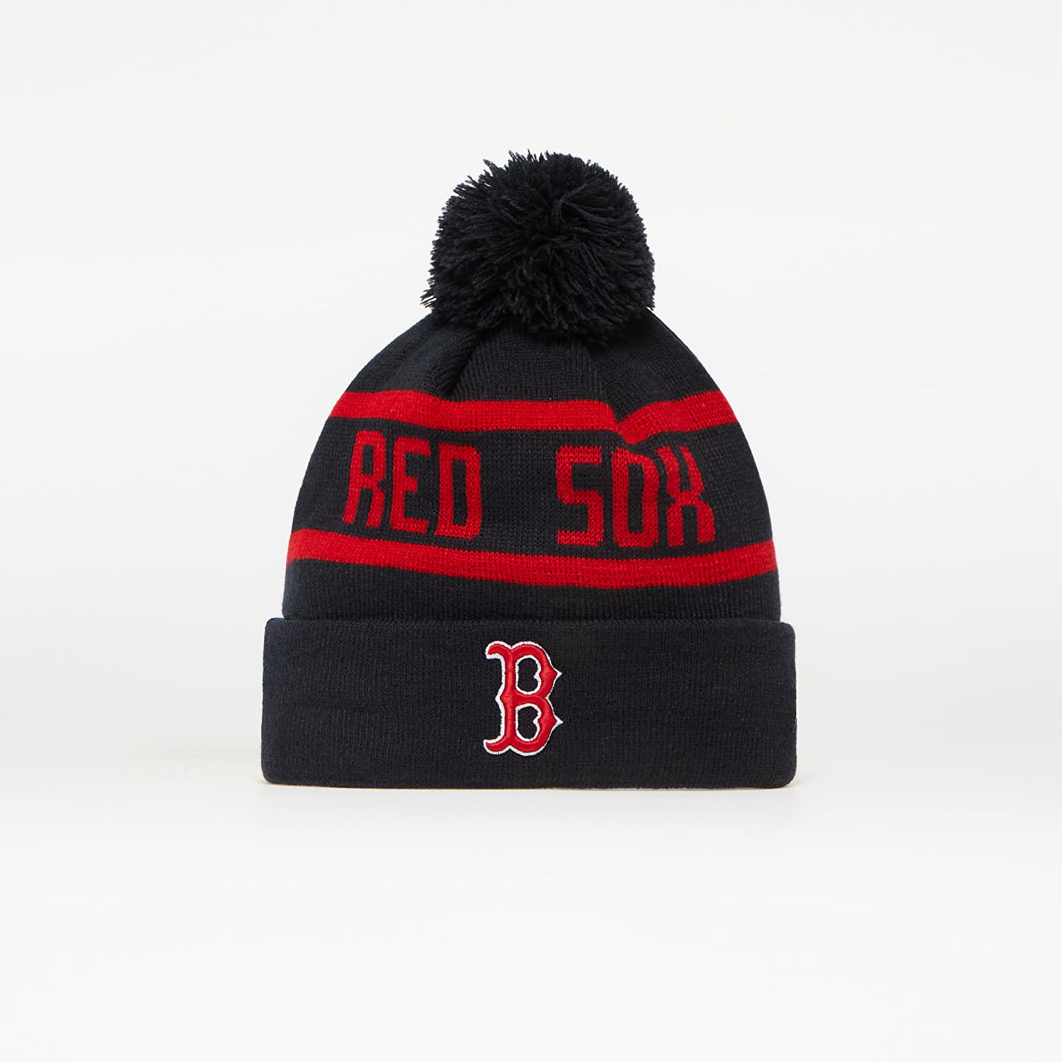 Kulicha New Era MLB Jake Cuff Knit Boston Red Sox Čierna | 60184781, 0