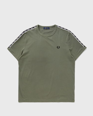 Tričko Fred Perry Contrast Taping T-Shirt Zelené | M4613-Z50, 2