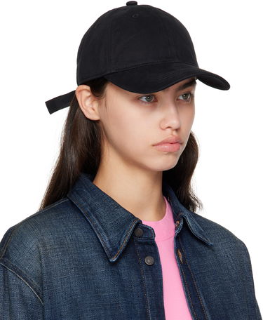 Šiltovka Acne Studios Acne Studios Twill Logo Cap Čierna | C40420-, 1
