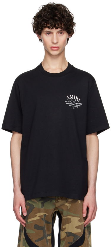 Tričko AMIRI Black 'Arts District' T-Shirt Čierna | AMJYTE1071, 0