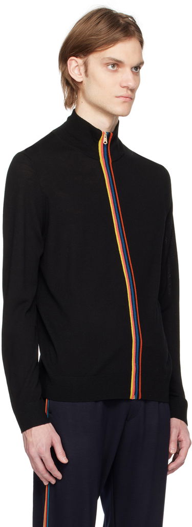 Sveter Paul Smith Paul Smith Artist Stripe Zip Cardigan Čierna | M1R-774T-K01945-79, 1