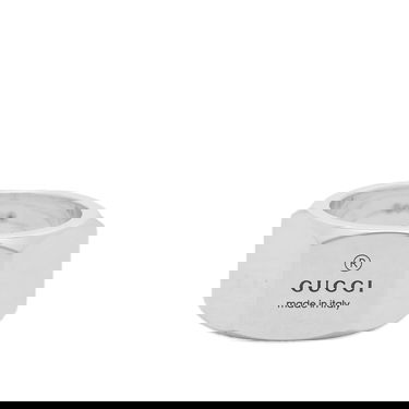 Prsteň Gucci Trademark Band Ring 12mm "Silver" Metalická | YBC778745001010, 0