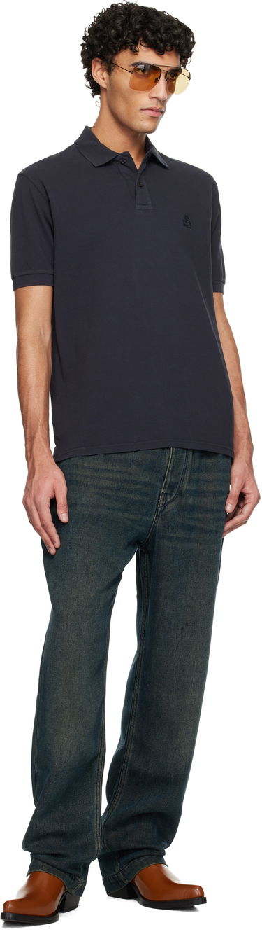 Džínsy ISABEL MARANT Timeo Elasticized Waist Relaxed Jeans Modrá | PA0091HA-D1H07H, 3