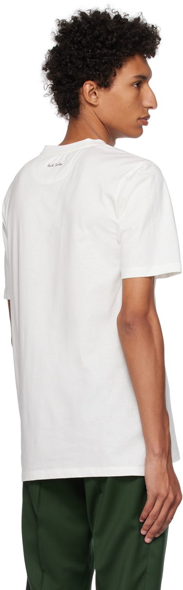 Tričko Paul Smith Paul Smith Cube T-Shirt Biela | M1R-697P-LP3995-01, 2