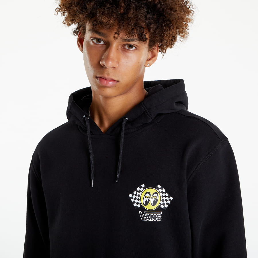 Mikina Vans Mooneyes Fleece Hoodie Čierna | VN0000BCBLK, 1