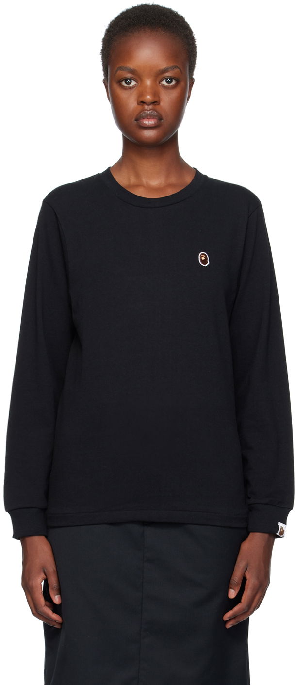 Tričko BAPE 'Ape Head' One Point T-Shirt Čierna | 001LTJ802011L, 0