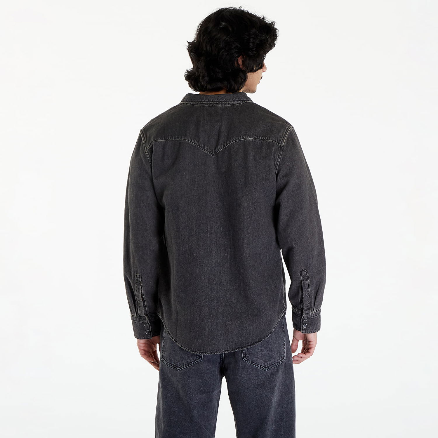 Košeľa Levi's Barstow Western Standard Fit Shirt Čierna | 85744-0038, 1