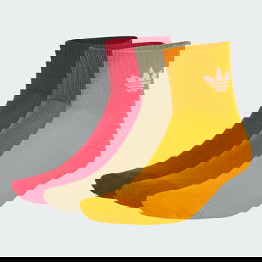 Ponožky adidas Performance Mid-Cut Crew Socks - 3 Pairs Rôznofarebný | IX5240, 1