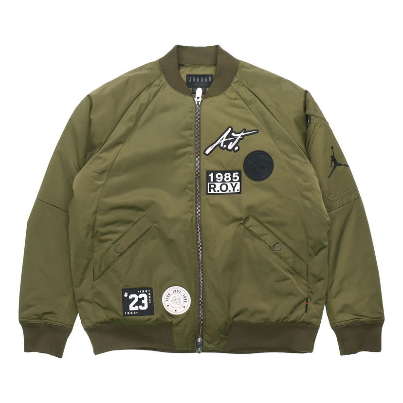Bomber bunda Jordan Jordan MA-1 Aviator Jacket Zelené | AV5999-395