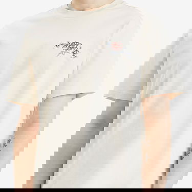 Tričko A.P.C. A.P.C. Men's Oscar Floral T-Shirt Béžová | COGCK-H26511-AAD, 5
