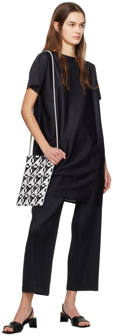 Taška cez rameno BAO BAO ISSEY MIYAKE Issey Miyake Geometric Print Crossbody Bag Čierna | BB46AG801, 3
