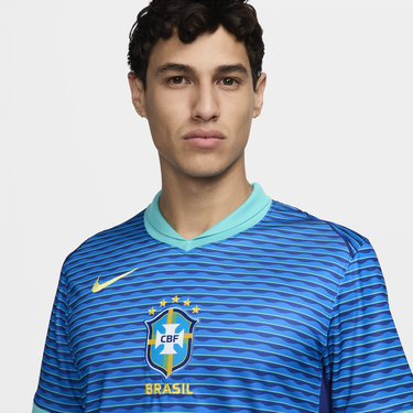 Dres Nike Dri-FIT Brazil 2024/25 Stadium Modrá | FJ4283-458, 3