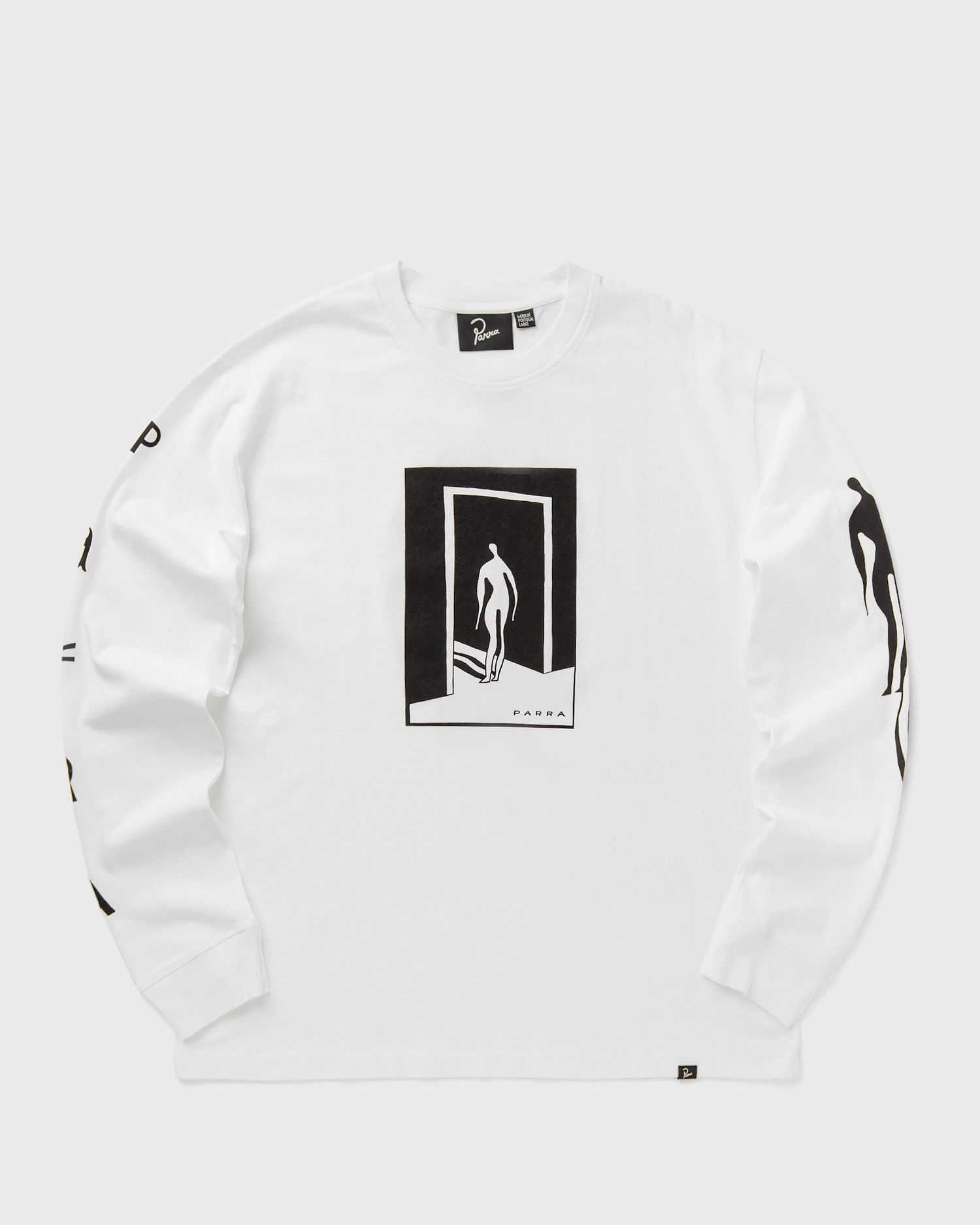 Tričko By Parra Hotel Graphic Long Sleeve T-Shirt Biela | 54220, 0