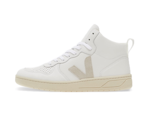 Tenisky a topánky Veja V-15 Leather "Extra White/ Natural" Biela | VQ0201270B