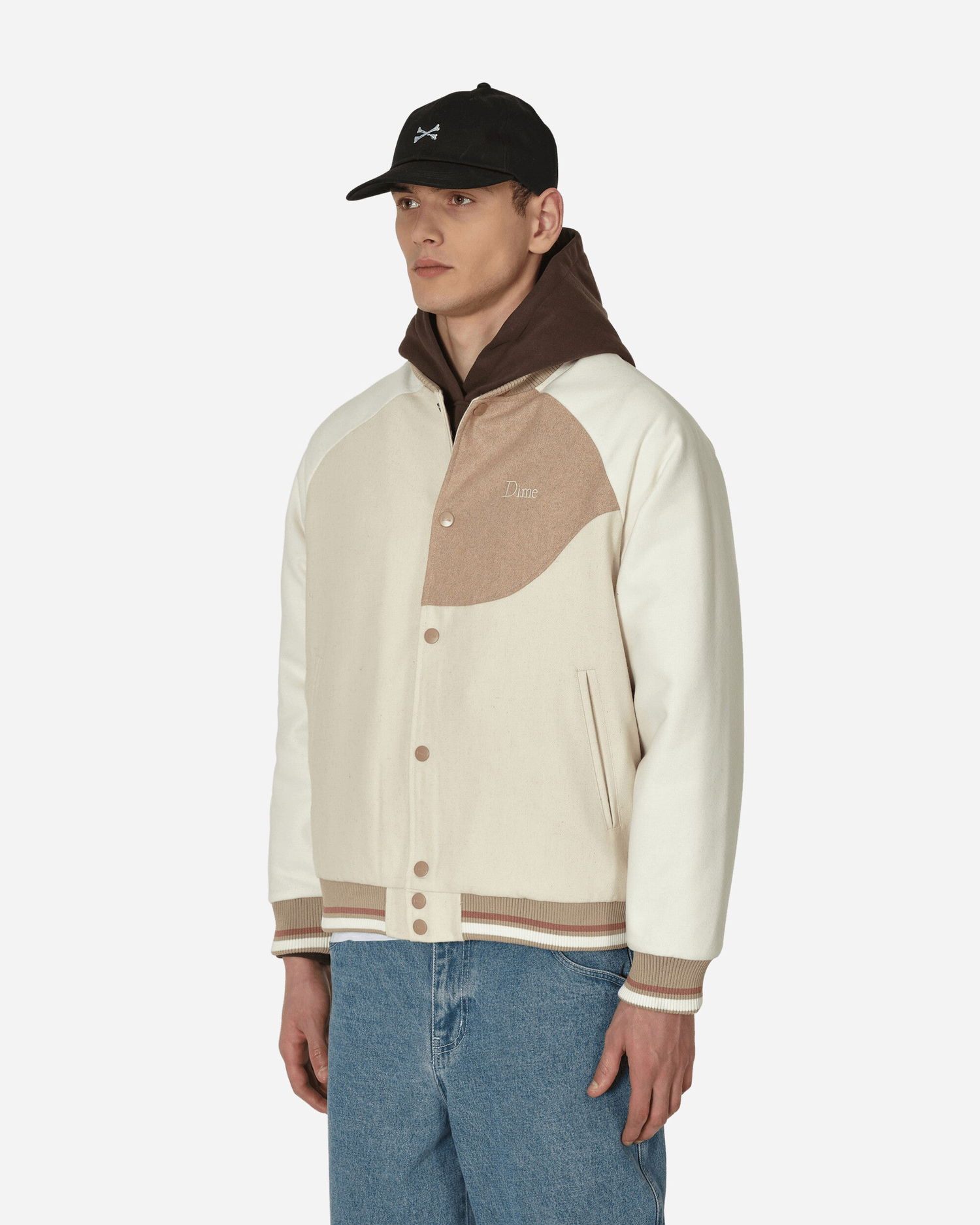 Bomber bunda Dime Letterman Wool Jacket Rôznofarebný | DIMEHO1 ALM, 1
