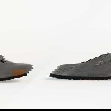 Tenisky a topánky Birkenstock Birkenstock Boston Suede Clogs Šedá | 1030874, 4