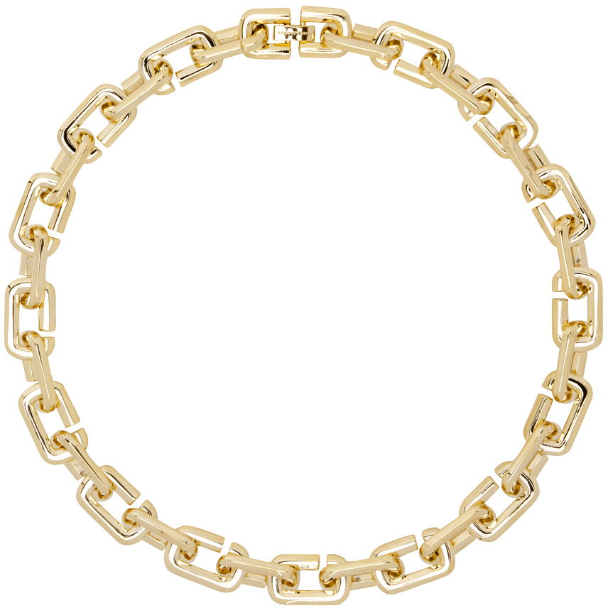 Náhrdelník Marc Jacobs Marc Jacobs 'The J Marc Chain Link' Necklace Metalická | 2P3JNC001J32, 0