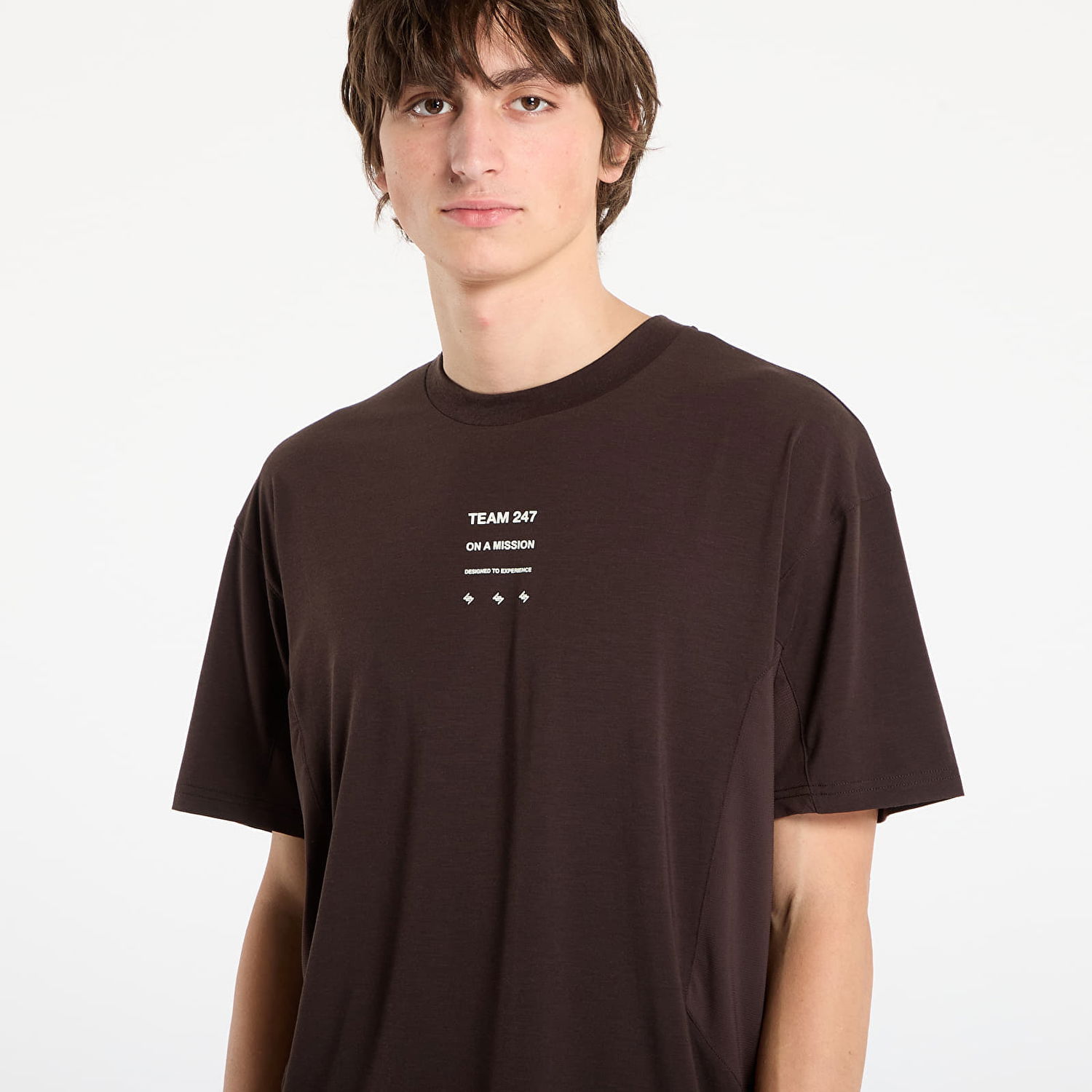 Tričko Represent Clo 247 Uprising Oversized T-Shirt Hnedá | 247M100029-17, 1