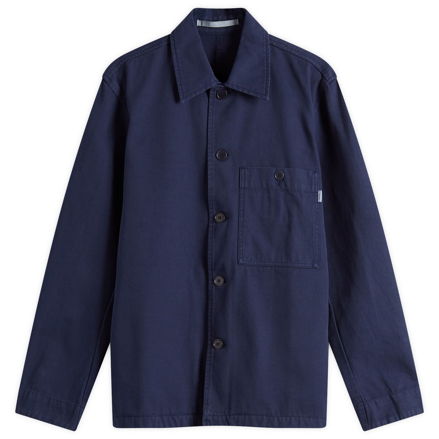 Košeľa NORSE PROJECTS Standard Twill Overshirt, Size Large Modrá | N50-0260-7555, 0
