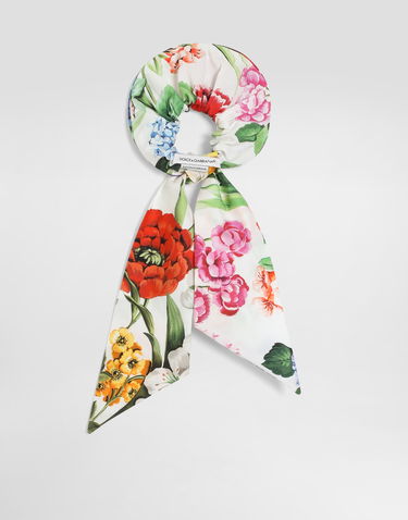 Šál Dolce & Gabbana Dolce & Gabbana Floral Print Poplin Scrunchie Rôznofarebný | LB7A22HS5S5HA5KU, 1