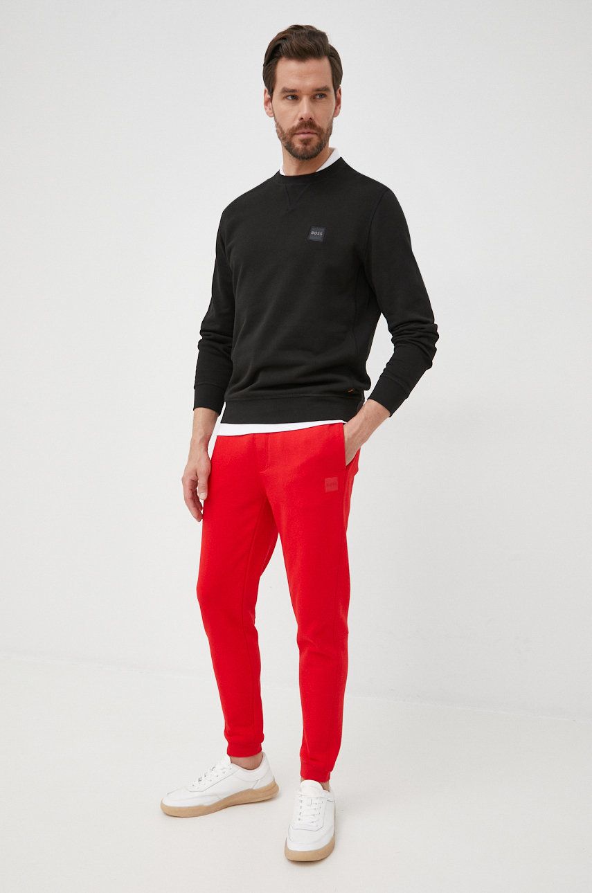 Mikina BOSS Casual Sweatshirt Čierna | 50468443, 0